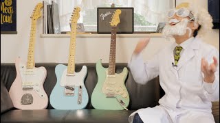 Fender Made in Japan Junior Collection 軽くて持ちやすいのにちゃんとグリップ感がある、バリバリ使えるギター。ワシだったら孫にプレゼントしたいかも？！