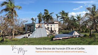 Los estragos del Huracán ETA #VocesDeMujer