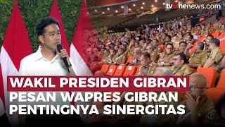 Gibran Serukan Sinergi Pemerintah Pusat dan Daerah, Tegaskan Visi Presiden Prabowo | OneNews Update