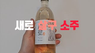 [리뷰]새로 출시된 새로 살구 소주 맛 후기 리뷰