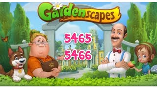 梦幻花园 Gardenscapes Level 5465 \u0026 5466