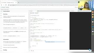 Programming Exercise 3-7