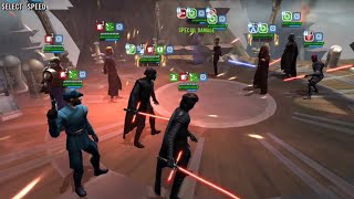 GAC [5v5] : SLKR-Wat Supreme Leader Kylo vs LV Lord Vader [SWGoH] [Counter] [GL]