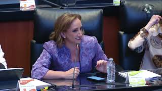 Indignante, que se falte al respeto al Poder Legislativo: Sen. Claudia Ruiz Massieu