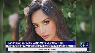 Transgender woman crowned Miss Nevada USA, first in pageant history