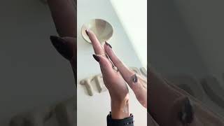 DIY ceramic nursery letters