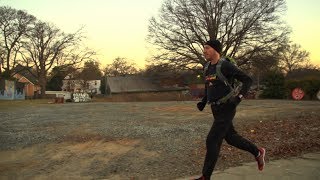 This Atlanta runner skips traffic by running to work