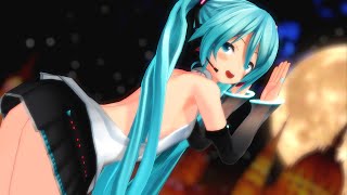 【MMD】シンデレラ feat. 初音ミク (Giga First Night Remix) /CINDERELLA　 MIKU