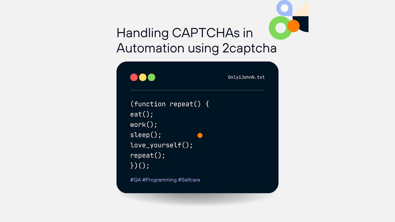 Handling Captchas In Automation Using 2captcha Youtube