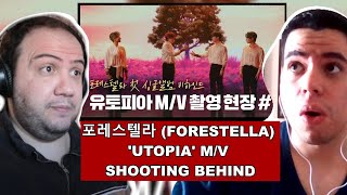 Forestella - Utopia M/V behind the scenes Part 1 - TEACHER PAUL REACTS