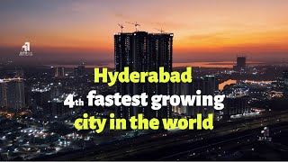 Hyderabad the 4th fastest-growing city in the world.