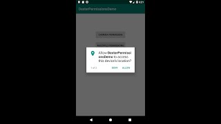 Android Runtime Permissions with Dexter