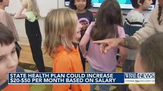 State Health Plan could increase $20-$50 per month based on salary