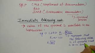 Implied and Immediate addressing modes | Hindi | Lec-29 | COA | Niharika Panda