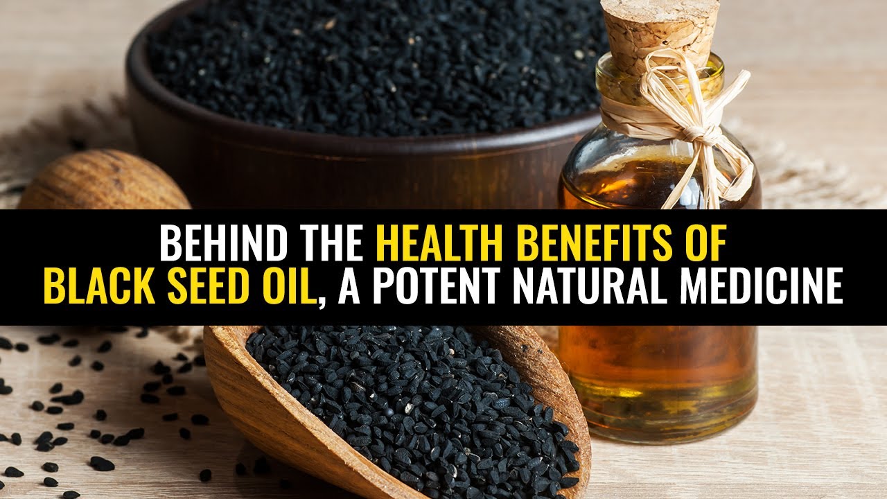 Behind The Health Benefits Of Black Seed Oil, A Potent Natural Medicine ...