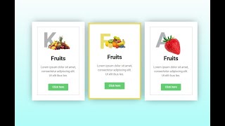 Elementor Fruit Card Hover Effect | WordPress Elementor Pro Tutorial | Elementor Tricks