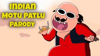 The Indian Motu Patlu Parody | ft.not your type | @CloseEnoughh| Animation Video