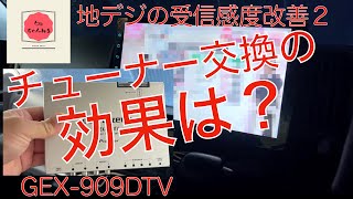 地デジの受信感度改善2-TVチューナー交換の効果と今後の対策