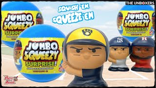 Jumbo Squeezy Surprise! Giant SqueezyMates MLB Series 2 Figures by Party Animal