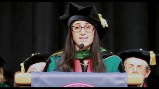 Flint whistleblower Dr. Mona Hanna-Attisha addresses Class of 2019