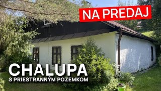 Chalupa na priestrannom pozemku v obci Smolník │ CHALUPA NA PREDAJ