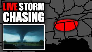 🔴LIVE Storm Chasing - Tornado Threat - Alabama & Tennessee