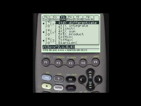 TI89: How to Integrate Using Your Calculator TI89: How to Integrate Using Your Calculator