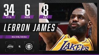 LeBron James fuels Lakers’ comeback win vs. Clippers | NBA on ESPN