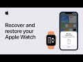 How to recover and restore your Apple Watch | Apple Support