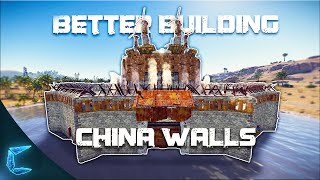 How to Build a China Wall in Rust | Beginner Tutorial (Atlas China Wall Affected, Do Not Use)