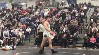 Luke Chakonis of Delbarton defeats Mike Misita of St. Augustine in sudden victory