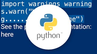 Raise warning in Python without interrupting program
