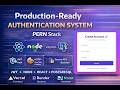 Production-Ready PERN Stack Authentication System 🔐 | React + Node + PostgreSQL | Live