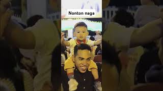 Bocil senang nonton naga