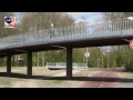 wooden cycle bridge in harderwijk nl 404