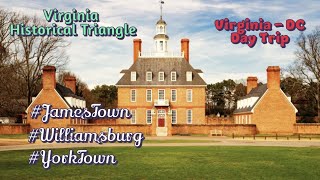 Jamestown, Williamsburg & Yorktown Travel: Trip to Virginia Historic Triangle and Virginia Beach (1)
