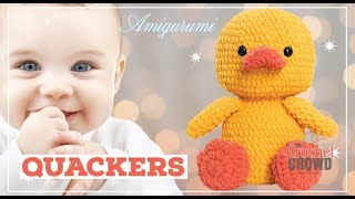 How to Crochet an Easy Toy Duck