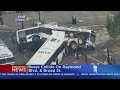 NJT Buses Collide In Newark