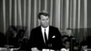 August 27, 1964 - Robert Kennedy delivers a speech about his brother John F. Kennedy