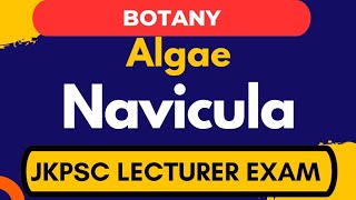 L58 | Navicula | Algae | Botany | #JKPSCBotanylecturerexam2025