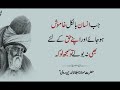 Jab Insan Bilkul Khamosh Ho Jaye Or Apny Haq Ke Laye Bhi Na Boly Tu Samjh Lo Ke | Urdu Quotes