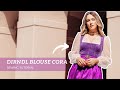 DIRNDL BLOUSE CORA: Beginner Friendly Sewing Tutorial - THISISKACHI DIY