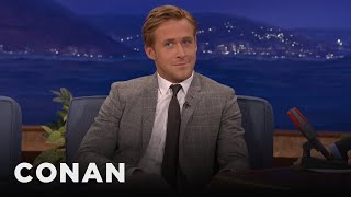 Ryan Gosling Has A Love-Hate Relationship With Disneyland | CONAN on TBS