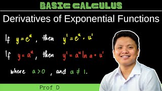 Derivatives of Exponential Functions | Formulas and Sample Problems | Basic Calculus