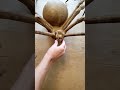 paper mache spider