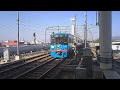 京阪淀駅特急通過（トーマスラッピング）