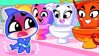 Where Is My Potty? 🚽 Potty Training Fun | Learn Helpful Habits with Sharky & Sparky Tales