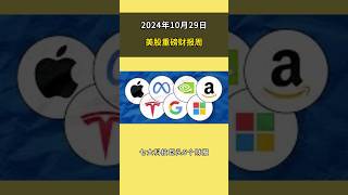 美国巨头财报周： Google，AMD，meta，msft, aapl, amzn. #美股