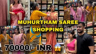 Muhurtham Saree Shopping in Bangalore | ಮದುವೆ ತಯಾರಿ ನೋಡಿ 😍