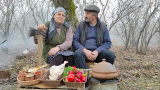 Kənd Çolpasından  Toyuq Sousu, Outdoor Cooking Channel, Country Life Vlog